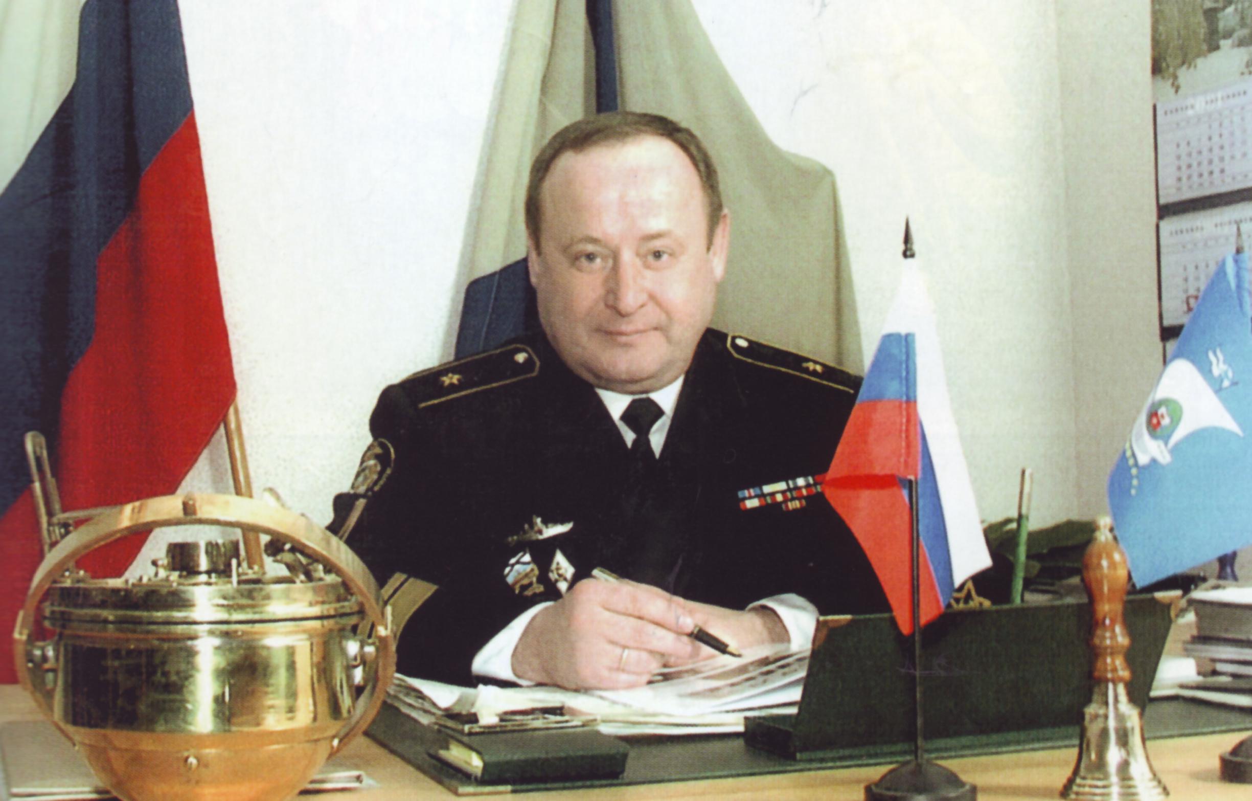 Начальник Балтийского военно-морского института. 1999 года.