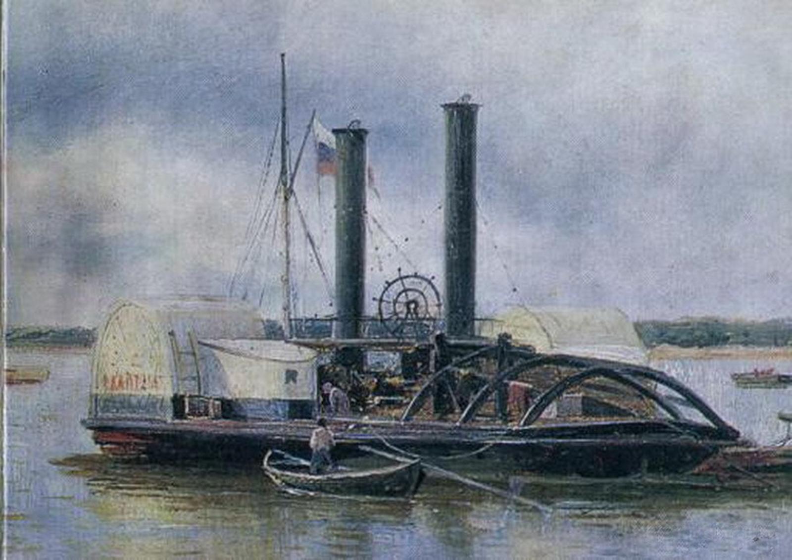 буксирный пароход "Работник"